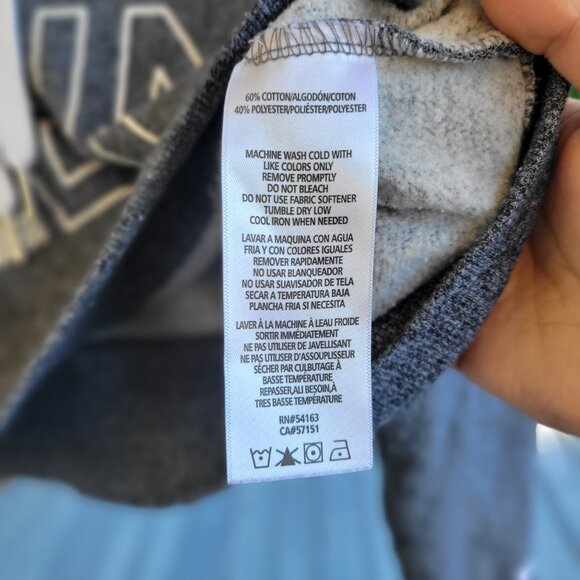 Calvin Klein Performance Crop Hoodie Sweatshirt - Picture 6 of 8